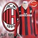 Camisa retrô Milan AC 1988 ML - ITA