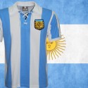 Camisa estile retrô Argentina cordinha