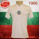 Camisa retrô Bulgária Branca 1966