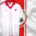 Camisa retrô Bari logo branca - ITA