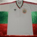 Camisa retrô Bulgária Branca Logo 1986