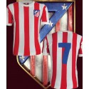 Camisa retrô Atlético Madrid gola redonda- 1970