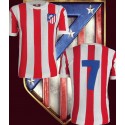 Camisa retrô Atlético Madrid gola redonda- 1970