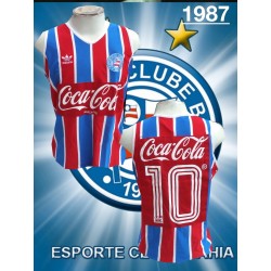 Camisa retrô BAHIA tricolor 1988