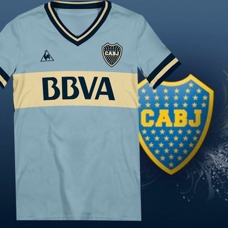 Camisa Retrô Boca Junior 1980 - ARG