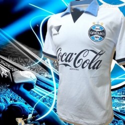 Camisa retro Branca gremio coca cola