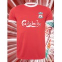 Camisa retrô Liverpool Calsberg