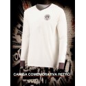 Camisa retrô St Pauli Branca tradicional ML- ALE