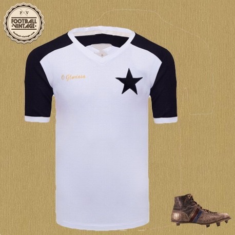Camisa retrô Fluminense 1916 manga longa