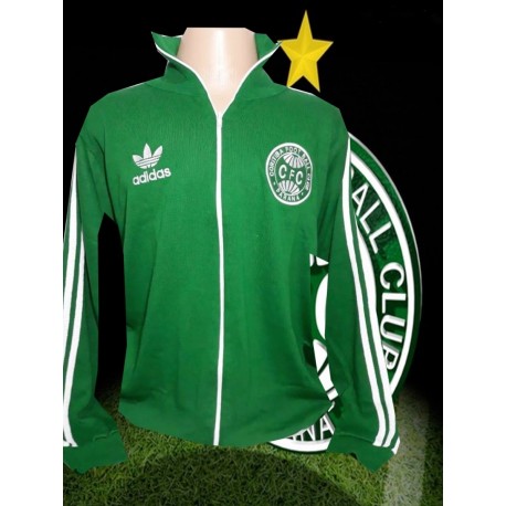 Jaqueta retrô verde Coritiba