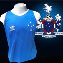 Regata retrô Cruzeiro logo azul