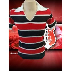 Camisa retro Santa cruz branca logo coca cola
