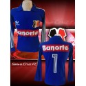 Camisa retro Santa Cruz goleiro banorte 1987 azul