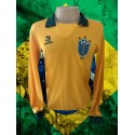 Camisa Retrô Seleção amarela topper ML, vezinho 1990