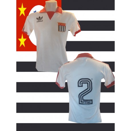 Camisa retrô Santos -Polo Preta
