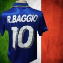 Camisa retrô Italia Roberto Baggio - 1994