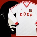 Camisa retrô CCCP logo branca - ML