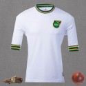 Camisa retrô branca Jamaica.