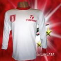 Camisa retrô Estudiantes de la Plata branca ML- ARG