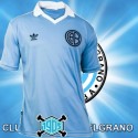Camisa Retrô Belgrano logo azul- ARG