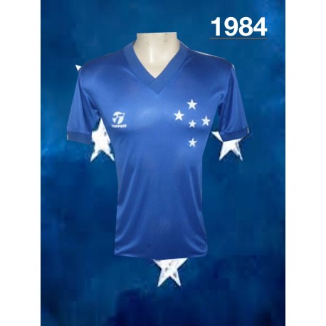 Camisa retrô Cruzeiro coca cola - 1987