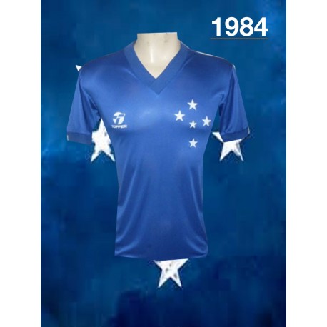 Camisa retrô Cruzeiro coca cola - 1987