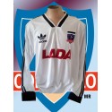 Camisa retrô Colo Colo logo branca ML 1991- CHI