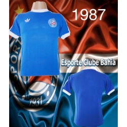 Camisa retrô Bahia azul