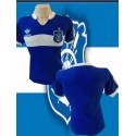 Camisa retrô Olaria logo azul