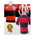 Camisa retrô Flamengo logo - 1982