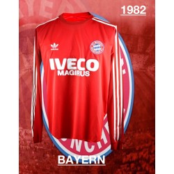  Camisa retrô Bayern de Munique- ALE