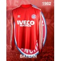 Camisa retrô Bayern de Munique 1982- ALE