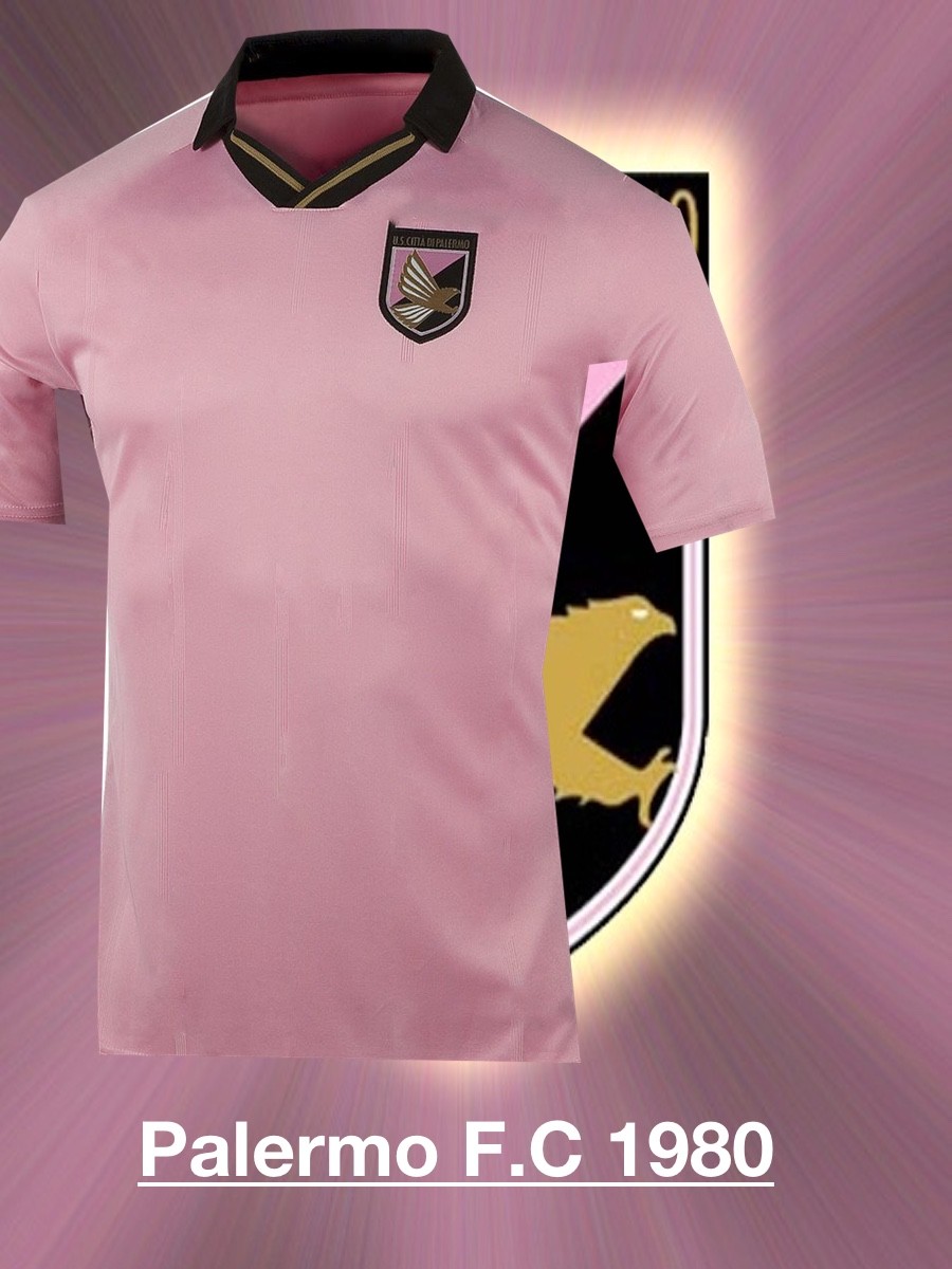 Camisa retrô Palermo 1980- ITA
