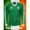 Camisa retrô Irlanda logo ML 1980