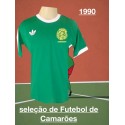 Camisa retrô Roger Milla Camarões -1980