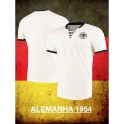 Camisa retrô Alemanha 1954