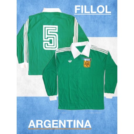 Camisa retrô Argentina goleiro Fillol ML