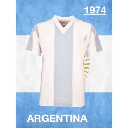 Camisa retrô da Argentina logo - 1980