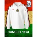 Camisa retrô Seleção da Hungria branca ML -1978