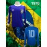 camisa retrô seleção 3 listras