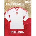 Camisa retrô da Polonia ML branca 1978