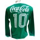 Camisa retro Palmeiras logo manga longa gola em v decada de 80