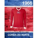 Camisa retrô Coreia do Norte vermelho - 1966