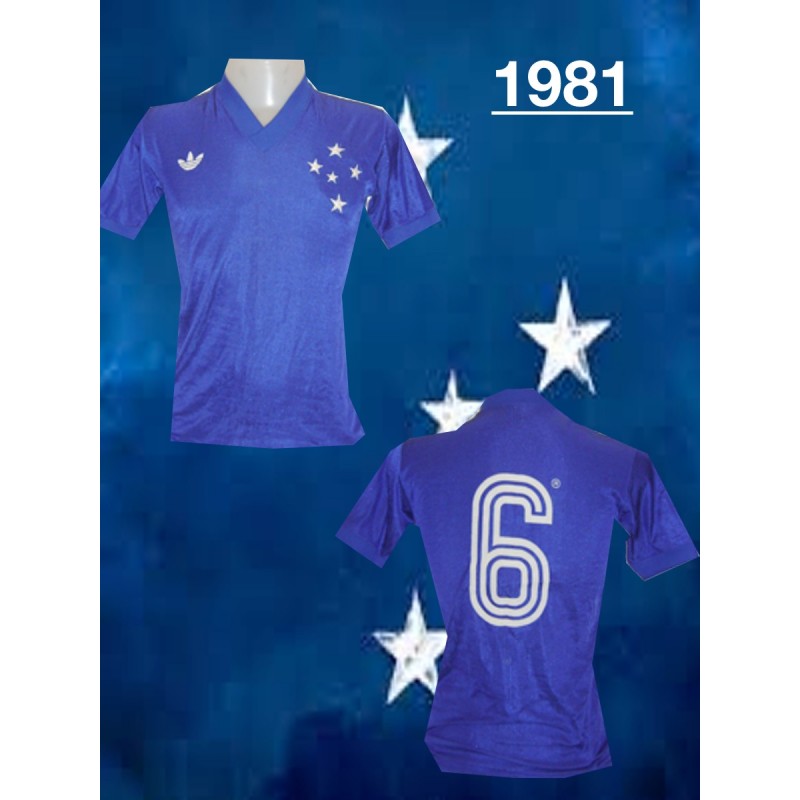 Camisa retrô do Cruzeiro 1988 - Confecção em até 18 dias