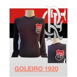 Camisa retrô Flamengo 1981 manga longa