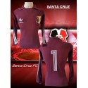 Camisa retro Santa Cruz Futebol Clube vinho banorte