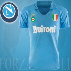 Camisa Retrô Napoli tradicional- ITA