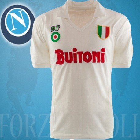 Camisa Retrô Napoli tradicional- ITA