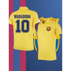 camisa retrô Barcelona ESP