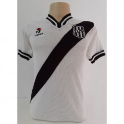 Camisa retro Ponte Preta branca tradicional